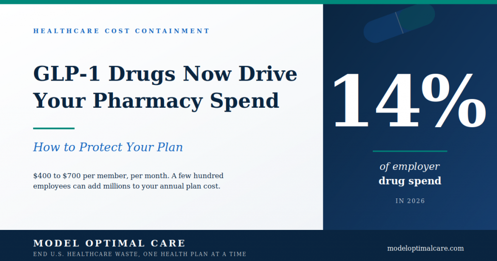 GLP-1 Drugs Now Drive 14% of Employer Drug Spend: How to Protect Your Plan
