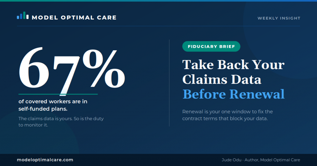 Your TPA Controls Your Claims Data. Take It Back Before Renewal.